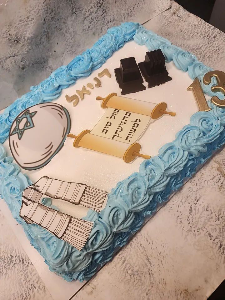 עוגת גן מעוצבת בר מצווה