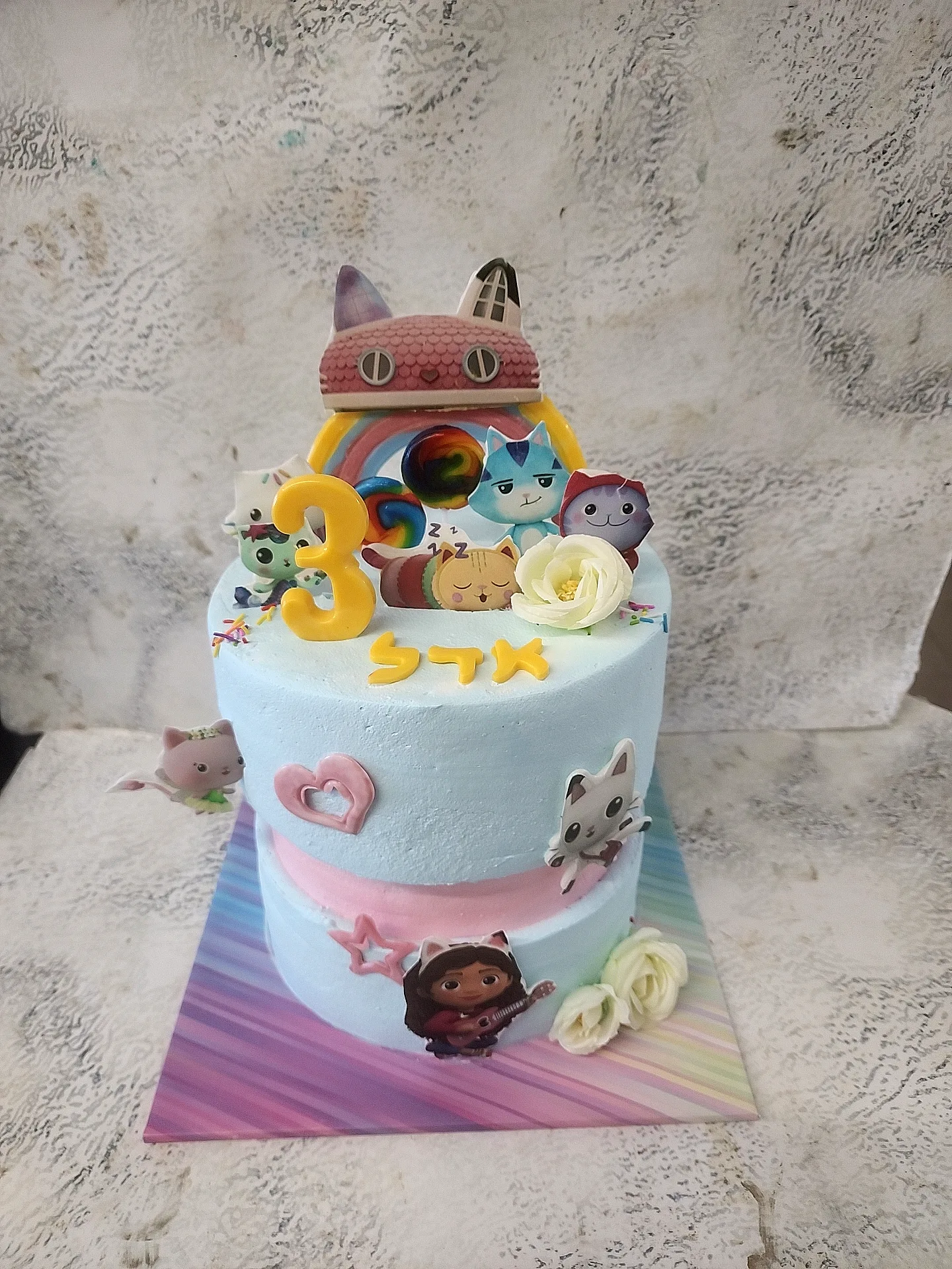 עוגה מעוצבת בית הבובות של גבי, תמונה 2
