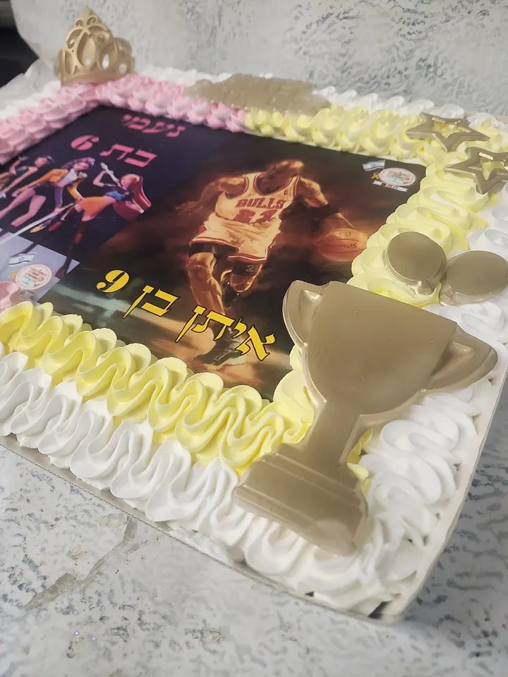 עוגת גן כדורסל